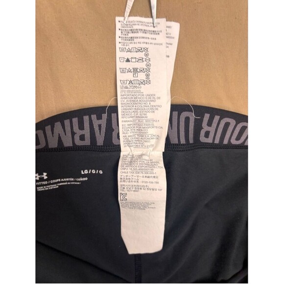 Under Armour Leggings Women's Size L Black - Picture 7 of 10